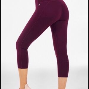 Fabletics Powerhold capri Rich Purple Activewear